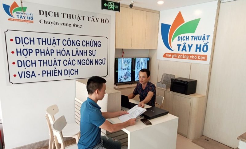 Văn phòng dịch thuật công chứng Giấy ĐKKD tại Đồng Nai - THTRANS