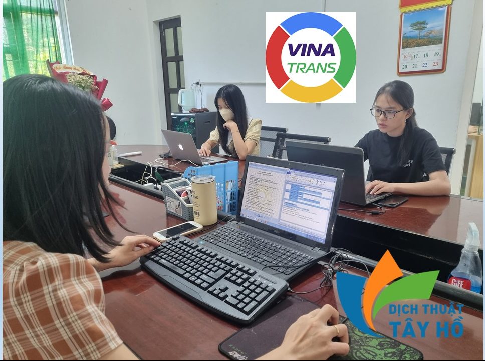 Văn phòng dịch thuật công chứng VINATRANS Ninh Bình