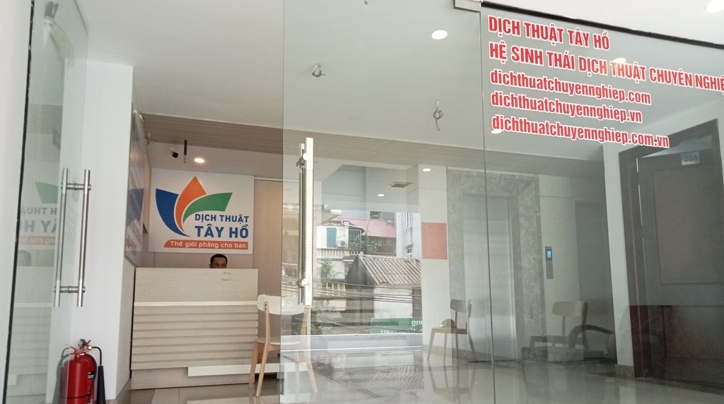 Văn phòng dịch thuật Sài Gòn